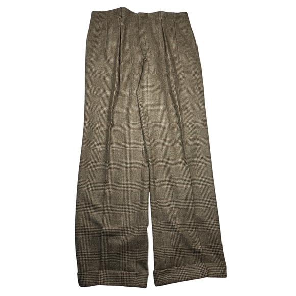 Polo Ralph Lauren Other - Vintage Polo Ralph Lauren Dalton Brown Virgin Wool Dress Pants Mens 33x30 Italy